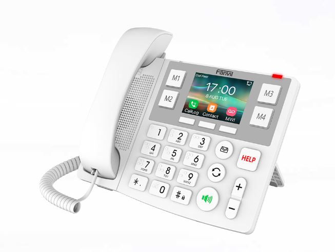 Fanvil X305 Big Button IP Phone - 3.5' Colour Screen, 2 SIP Lines, HAC, Dual Gigabit Ports, Supports HD audio, PoE Fanvil X305 Big Button IP Phone - 3.5' Colour Screen, 2 SIP Lines, HAC, Dual Gigabit Ports, Supports HD audio, PoE